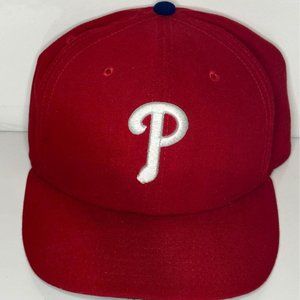 Philadelphia Phillies Fitted Red Baseball Hat- Size 7 Inches
